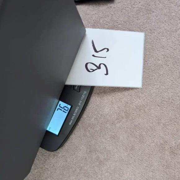 Rag & Bone Minimalist The Knit Long Sleeve Heathered Blue Sweater Top S - Picture 7 of 7